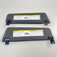 15804773 10-15 CHEVROLET CAMARO SS LEFT AND RIGHT FRONT SUNVISOR SUN VISOR SHADE PAIR OEM