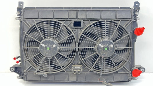 000181097 04-08 MASERATI QUATTROPORTE RADIATOR CONDENSER FAN ASSEMBLY 52400530 OEM
