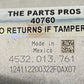 8680 4803 / 86804803 22-24 CADILLAC CT4 V BLACKWING ELECTRONIC STEERING GEAR BOX RACK AND PINION OEM