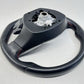  18-21 SUBARU WRX DRIVER STEERING WHEEL LEATHER BLACK OEM