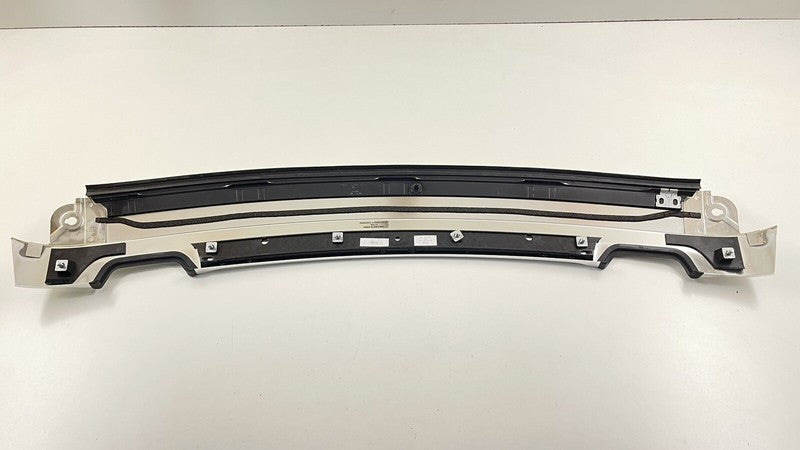 427.853.829 / 427 853 829 / 427853829 11-15 AUDI R8 SPYDER HEADER ROOF OPENING TRIM BEZEL PANEL COVER 427853829C OEM