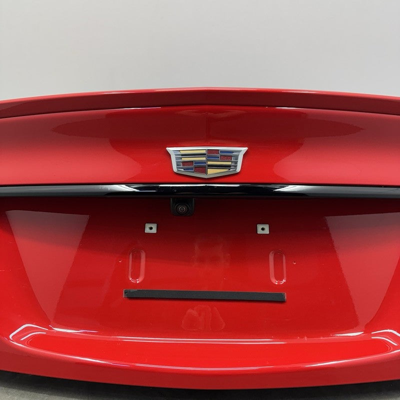 22-25 CADILLAC CT5 V BLACKWING TRUNK LID COMPLETE WITH SPOILER RED OEM