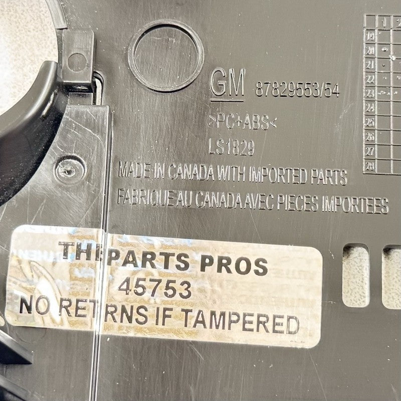 87829553 22-24 CADILLAC CT5 V BLACKWING INTERIOR REAR VIEW MIRROR TRIM COVER PANEL OEM