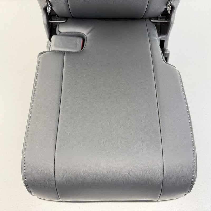 23-25 Honda Pilot Rear 2nd Row Middle Booster Seat Leather Black OEM