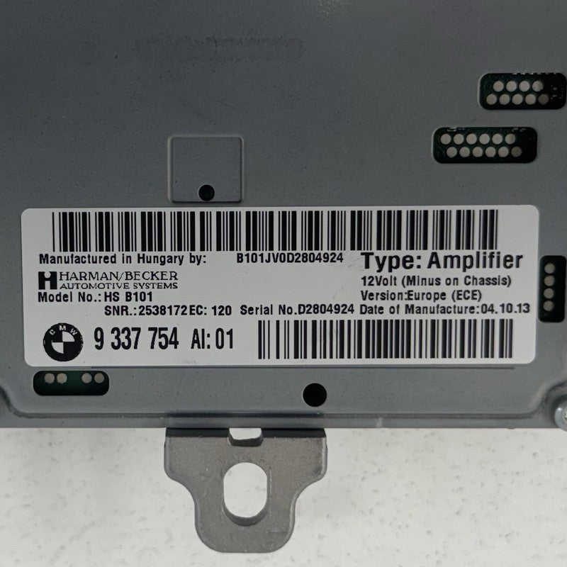 65129330461 BMW F06 F10 F12 F13 Harman Kardon Top-Hifi Amplifier Amp Audio Sound W/ ASD OEM