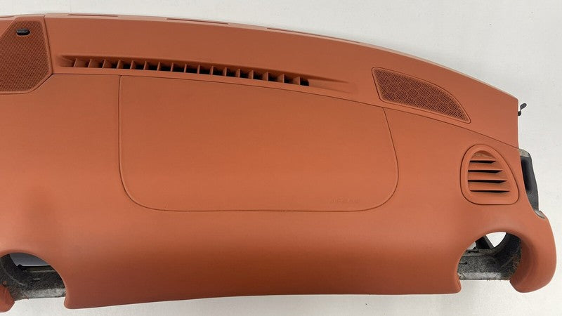 S1080350044 05-08 PORSCHE BOXSTER CAYMAN 987 DASHBOARD INSTRUMENT PANEL COVER TERRACOTTA OEM