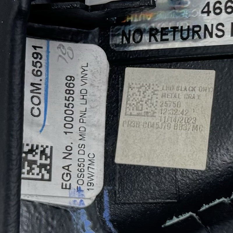 PR3B-C045J78-B / PR3B C045J78 B / PR3BC045J78B 24-25 Ford Mustang GT Left & Right Lower Dash Board Trim Panel Molding Pa