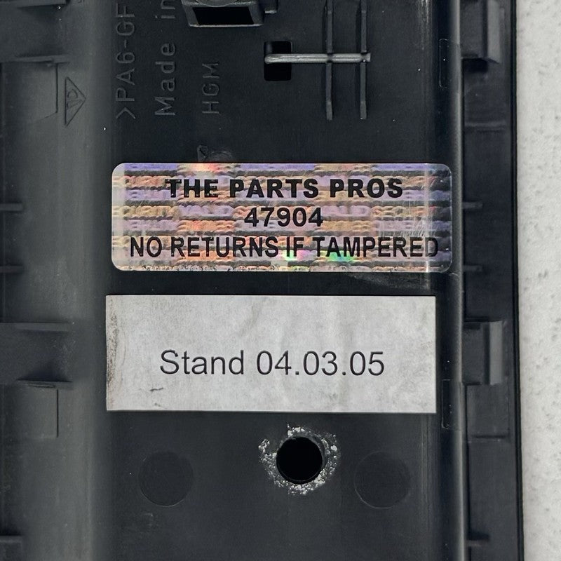 997 504 087 00 / 99750408700 05-12 Porsche 911 997 Boxster Cayman 987 Trunk Emergency Release Handle OEM