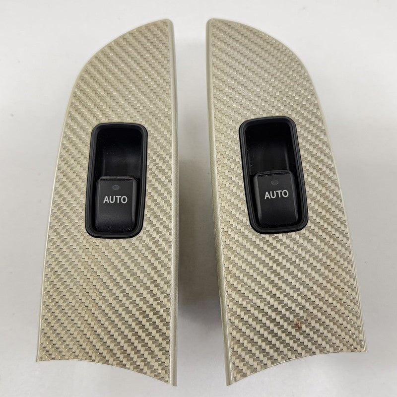55620-53010 / 55620 53010 / 5562053010 08-14 Lexus IS F Interior White Carbon Fiber Bezel Panel Cover Trim Set OEM