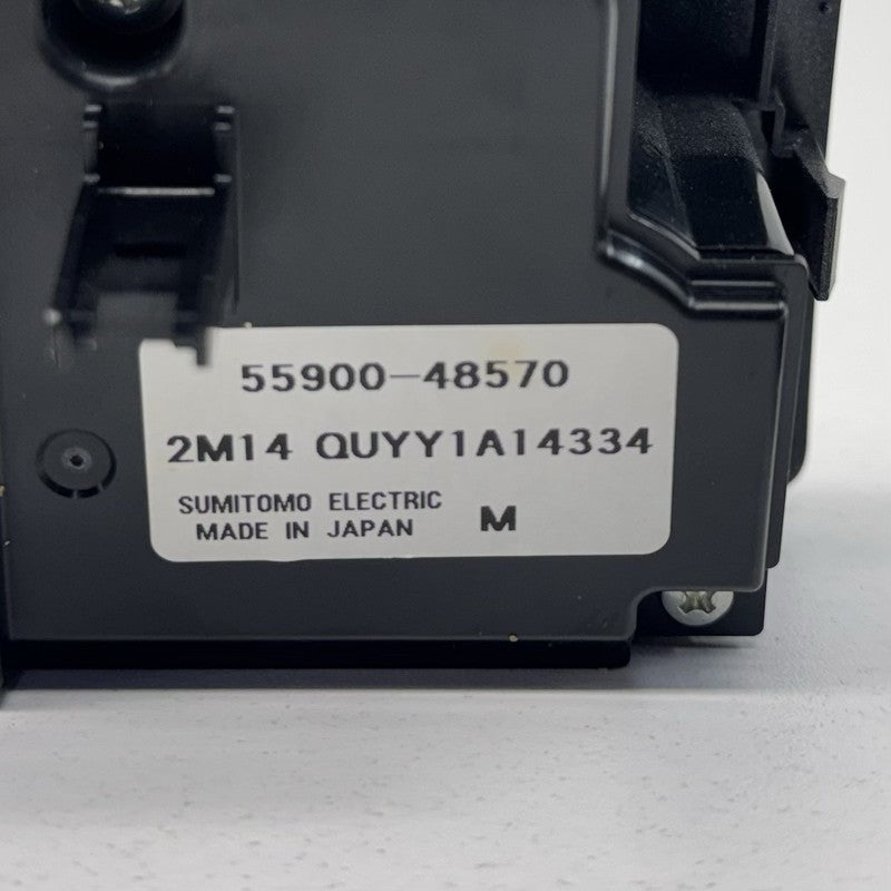 55900-48570 / 55900 / 48570 / 5590048570 11-13 Toyota Highlander Rear Console Climate Control Switch 55900-48570 OEM