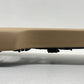 970 612 576 00 / 97061257600 10-16 PORSCHE PANAMERA REAR CENTER CONSOLE TRIM COVER PANEL LUXOR BEIGE OEM