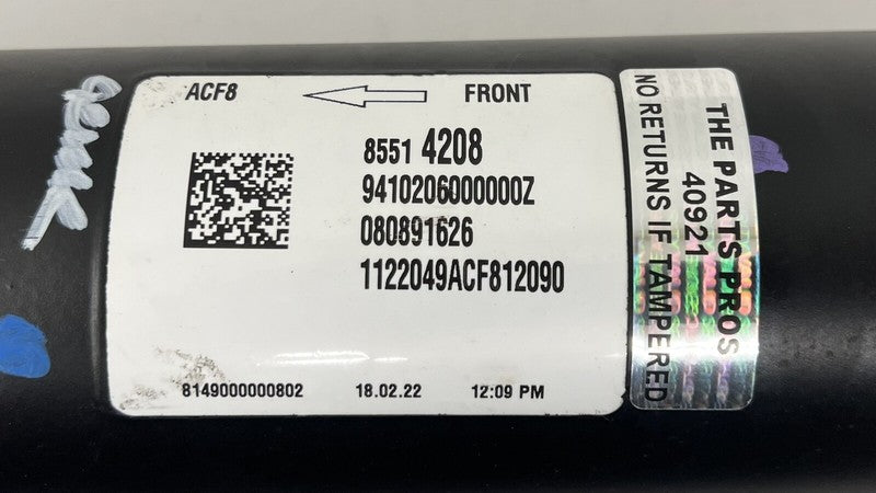 8551 4208 / 85514208 22-24 CADILLAC CT4 V BLACKWING DRIVESHAFT DRIVE SHAFT PROPELLER LINE CARRIER OEM