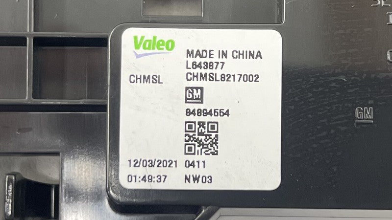 84894554 22-24 CADILLAC CT4 V BLACKWING THIRD BRAKE LIGHT LAMP 84894554 OEM