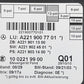 2219011300 / A2219011300 / A 221 901 13 00 1300 07-13 MERCEDES BENZ S550 W221 LEFT OR RIGHT REAR DOOR CONTROL MODULE OEM