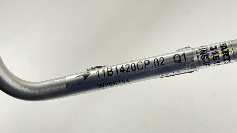 11B1420CP 15-17 MCLAREN 650S FRONT SUSPENSION SHOCK STRUT HYDRAULIC OIL LINE HOSE PIPE OEM