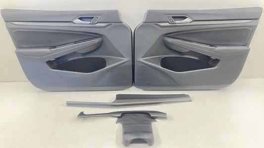 5H1-858-416-F-7KB / 5H1 858 416 F 7KB / 5H1858416F7KB 22-25 VOLKSWAGEN GOLF R INTERIOR CARBON FIBER TRIM SET W/ FRONT DO