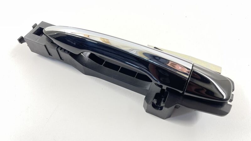 14-22 INFINITI Q50 DRIVER LEFT REAR EXTERIOR DOOR GRAB HANDLE BLACK OEM