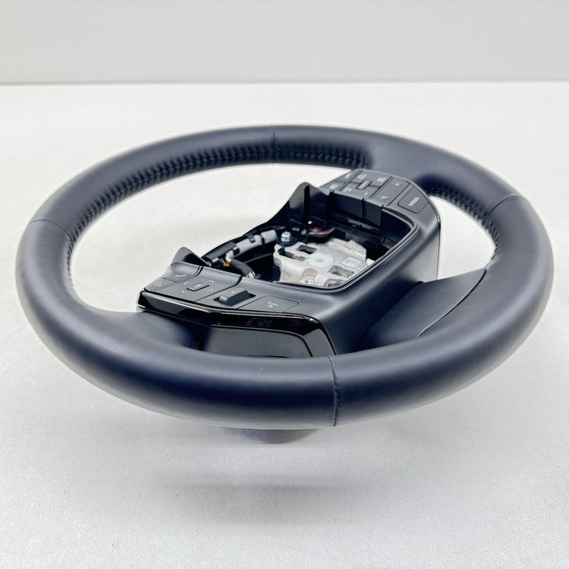 864A1-47010 / 864A1 47010 / 864A147010 23-25 TOYOTA PRIUS DRIVER STEERING WHEEL LEATHER BLACK OEM