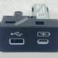 MX293AB 24-25 ACURA INTEGRA TYPE S DUAL INPUT USB AND TYPE C CHARGING PORT MX293AB OEM
