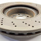 14-17 MERCEDES BENZ E550 W207 FRONT ROTOR BRAKE DISC DRILLED PAIR OEM