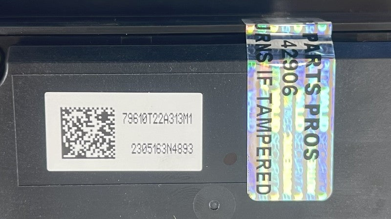 79610T22A300M1 24-25 ACURA INTEGRA TYPE S HVAC AC TEMPERATURE CLIMATE CONTROL SWITCH OEM