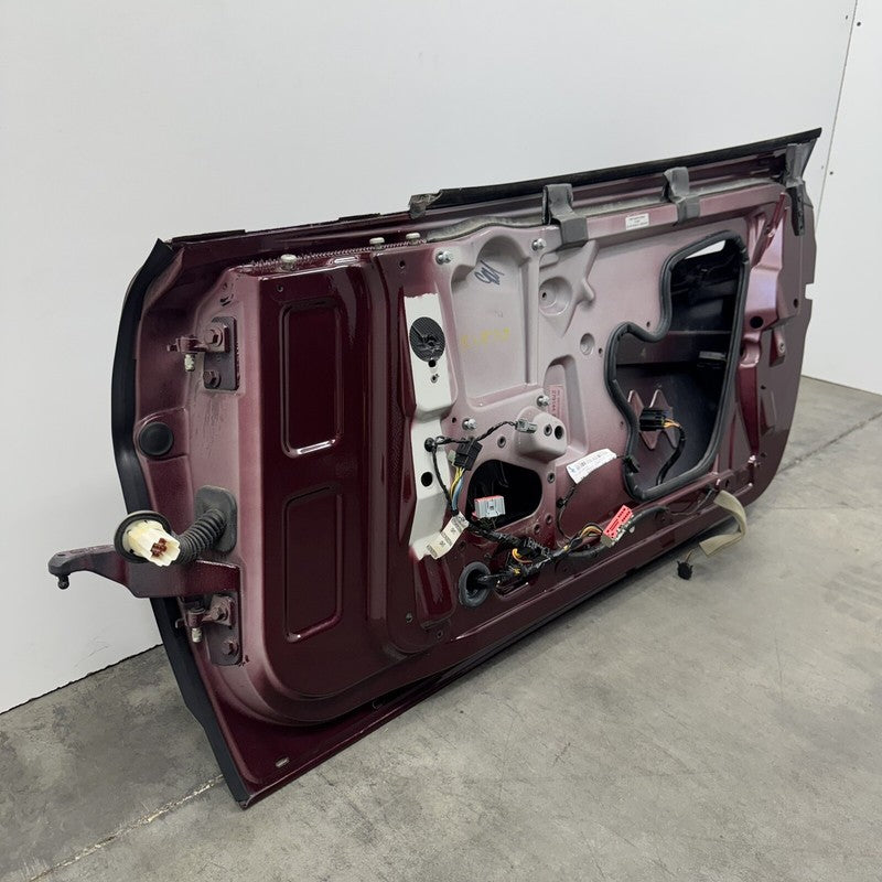 07-17 ASTON MARTIN VANTAGE PASSENGER RIGHT DOOR SHELL MERLOT RED OEM