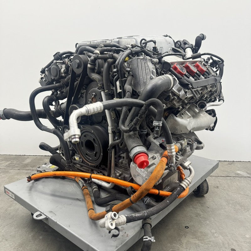 12-16 Porsche Panamera Hybrid 3.0L V6 Complete Engine Supercharged 57K Miles OEM