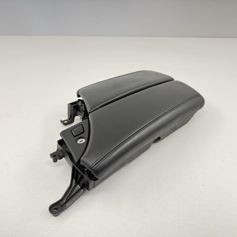 51168050274 12-16 BMW M5 F10 Center Console Armrest Arm Rest Leather Merino Black OEM