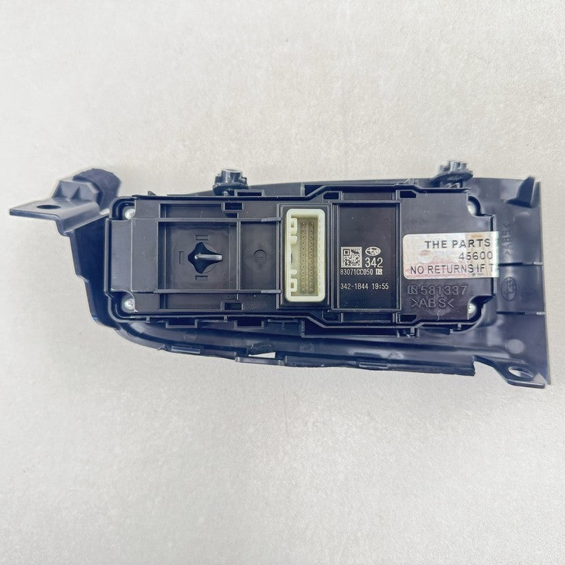 83071CC050 22-25 TOYOTA GR86 DRIVER LEFT MASTER WINDOW SWITCH 83071CC050 OEM