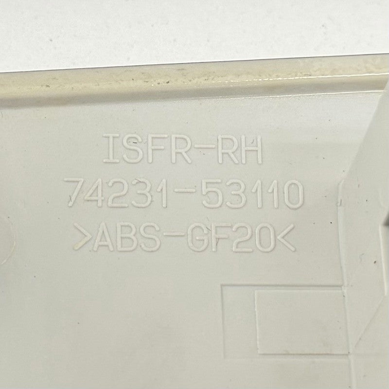 55620-53010 / 55620 53010 / 5562053010 08-14 Lexus IS F Interior White Carbon Fiber Bezel Panel Cover Trim Set OEM