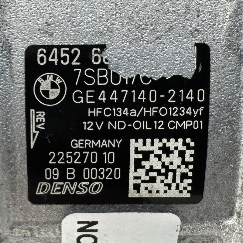 BMW F80 F82 F87 M2 M3 M4 S55 AC Compressor A/C Pump W/ Pulley OEM