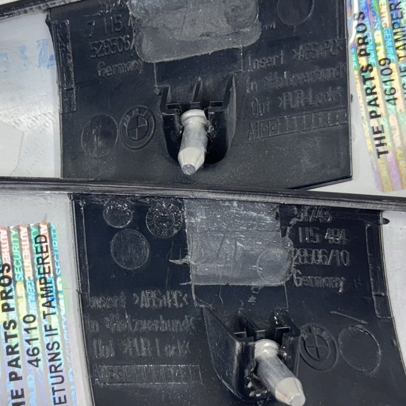 528506/10 06-10 BMW M6 E63 E64 INTERIOR CARBON FIBER TRIM SET DOOR PANEL DASHBOARD OEM