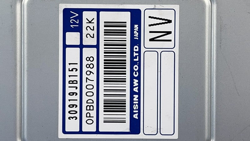 30919JB151 22-23 TOYOTA GR86 AUTOMATIC TRANSMISSION CONTROL MODULE TCM 30919JB151 OEM