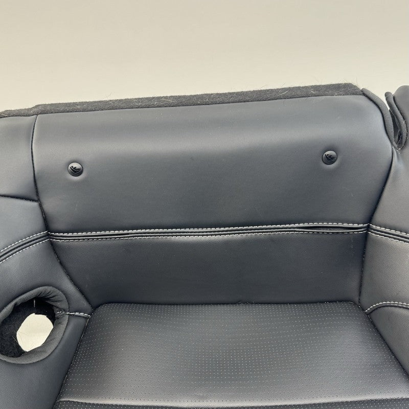 PR3B C63160 AA / PR3BC63160AA 24-26 Ford Mustang Premium Rear Seat Set Upper & Lower Cushion Leather Black OEM