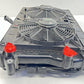 000181097 04-08 MASERATI QUATTROPORTE RADIATOR CONDENSER FAN ASSEMBLY 52400530 OEM