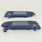 BU5A-00014-DA / BU5A 00014 DA / BU5A00014DA 24-25 Ford Mustang GT Left & Right Front Sunvisor Sun Visor Shade Pair Black