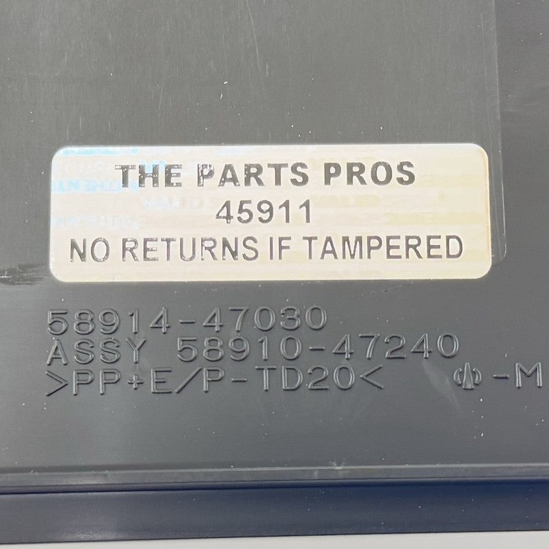 58914-47030 / 58914 47030 / 5891447030 23-25 TOYOTA PRIUS CENTER CONSOLE ARMREST ARM REST STORAGE TRAY 58913-47080 OEM