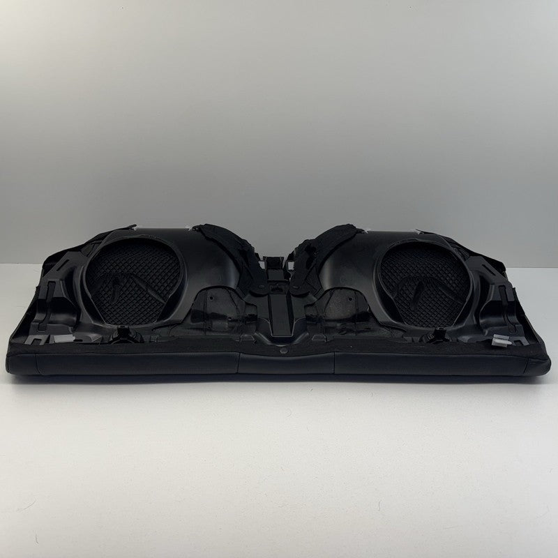 PR3B C63160 AA / PR3BC63160AA 24-26 Ford Mustang Premium Rear Seat Set Upper & Lower Cushion Leather Black OEM