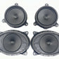 24-25 SUBARU CROSSTREK FRONT AND REAR DOOR SPEAKER SET OF 4 OEM