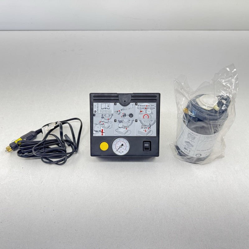 2 282 822 / 2282822 06-10 BMW M6 E63 E64 Emergency Air Compressor Tire Inflation Pump Kit OEM