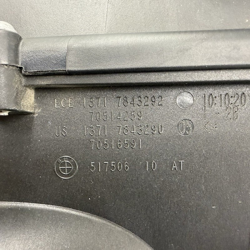 13717843289 BMW F06 F10 F12 F13 M5 M6 S63 Engine Air Filter Cleaner Intake Box Pair OEM