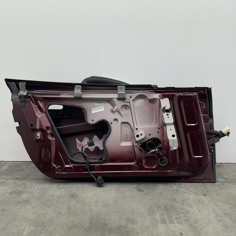07-17 ASTON MARTIN VANTAGE DRIVER LEFT DOOR SHELL MERLOT RED OEM *NOTE*