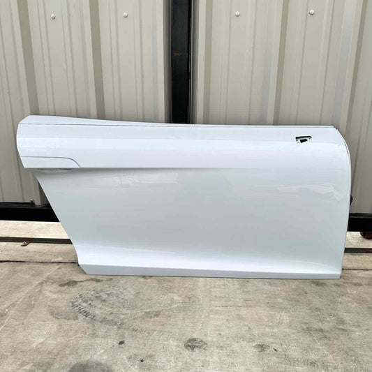 11-15 AUDI R8 SPYDER PASSENGER RIGHT DOOR COMPLETE W/ GLASS WHITE OEM
