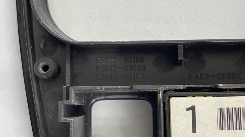 58822-50050 / 58822 50050 / 5882250050 07-09 LEXUS LS460 CENTER CONSOLE GEAR BOX SHIFTER SHIFT BEZEL PANEL TRIM OEM