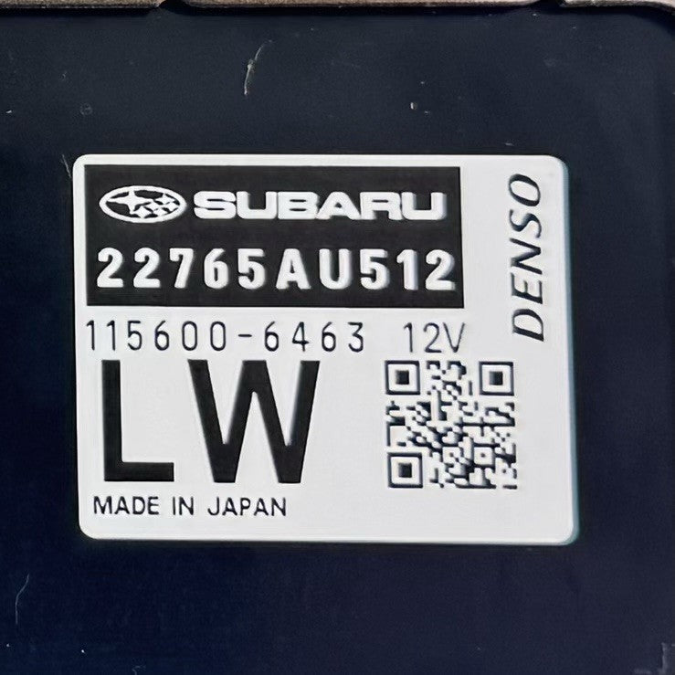 115600-6463 / 115600 6463 / 1156006463 22-25 TOYOTA GR86 2.4L AUTOMATIC MOTOR ENGINE CONTROL MODULE ECU 22765AU512 OEM