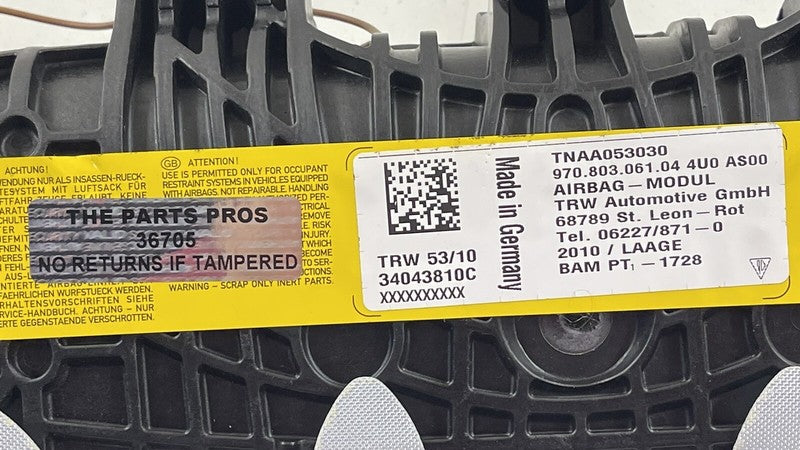 970.803.061.04 / 970 803 061 04 / 97080306104 10-16 PORSCHE PANAMERA LEFT FRONT LOWER KNEE AIRBAG AIR BAG SRS 9708030610