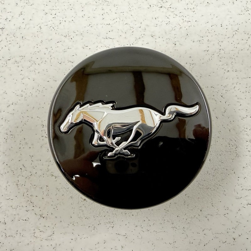 24-26 Ford Mustang Wheel Center Cap Rim Hubcap Black FR3C-1A096-AD Fac