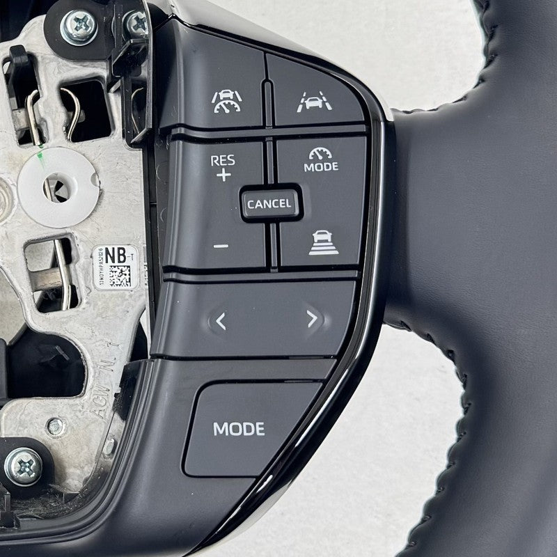 864A1-47010 / 864A1 47010 / 864A147010 23-25 TOYOTA PRIUS DRIVER STEERING WHEEL LEATHER BLACK OEM