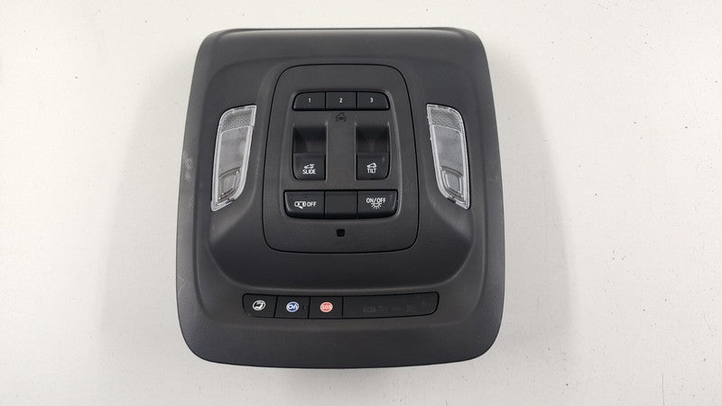 84895421 20-23 CADILLAC CT4 FRONT OVERHEAD CONSOLE LIGHT LAMP CONTROL PANEL DOME OEM