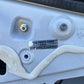 14-22 MASERATI QUATTROPORTE DRIVER LEFT REAR DOOR COMPLETE NO GLASS WHITE OEM